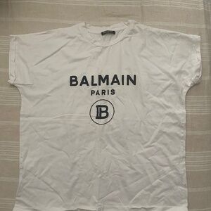 Balmainb T-shirt. Size S